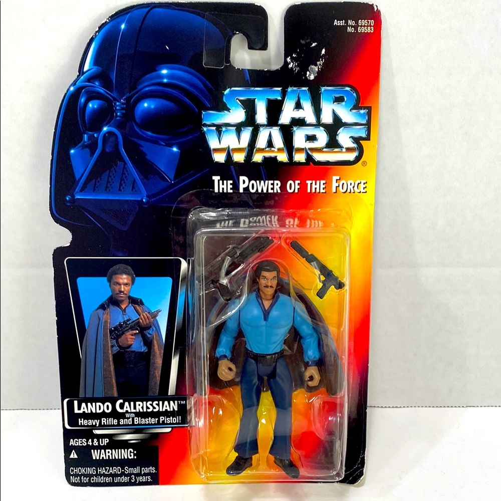 1995 STAR WARS POWER OF THE FORCE LANDO CALRISSIAN
